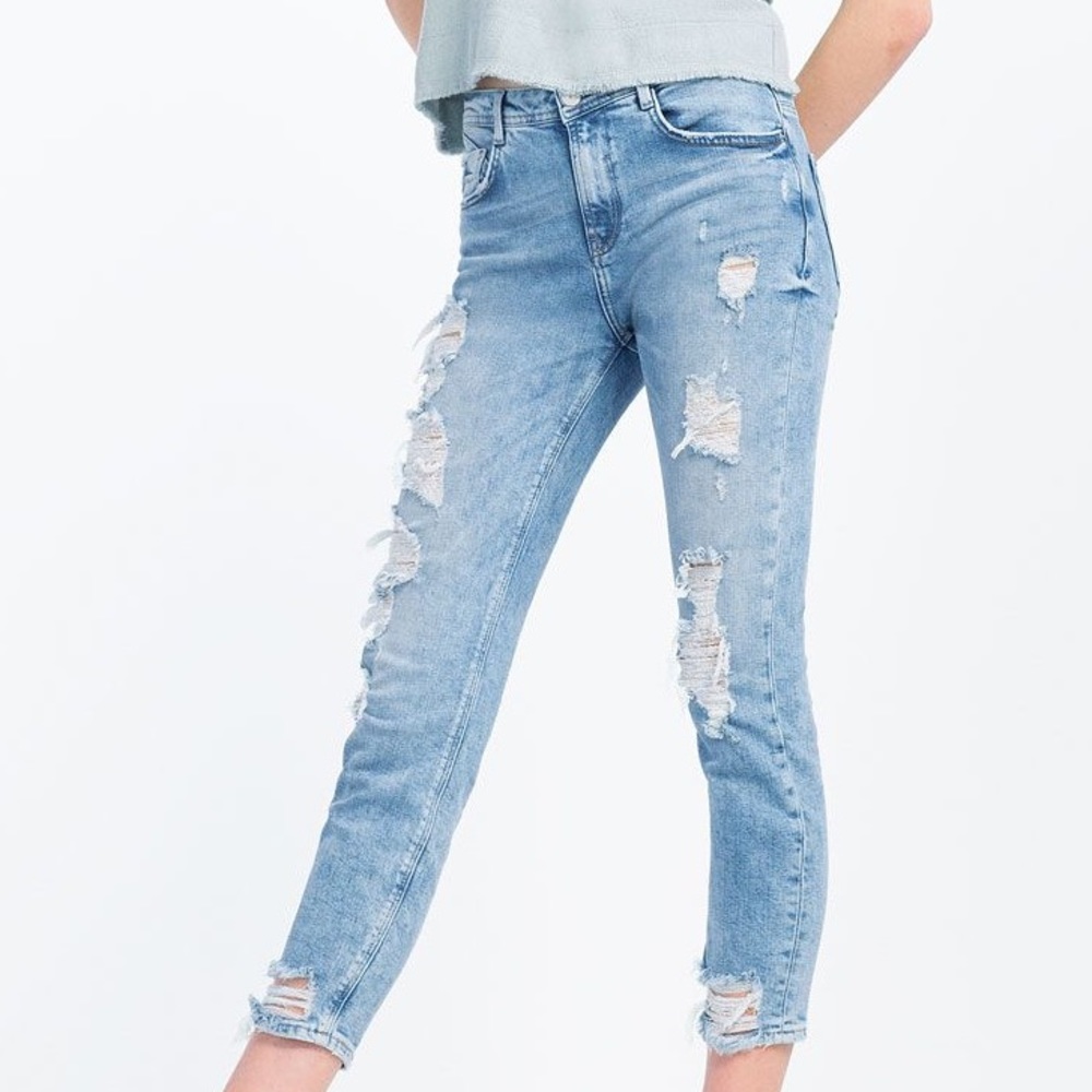 Zara Cigarette Jeans